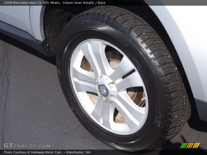 Iridium Silver Metallic / Black 2008 Mercedes-Benz GL 450 4Matic