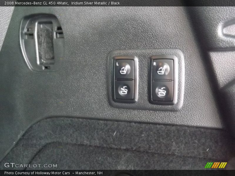 Iridium Silver Metallic / Black 2008 Mercedes-Benz GL 450 4Matic