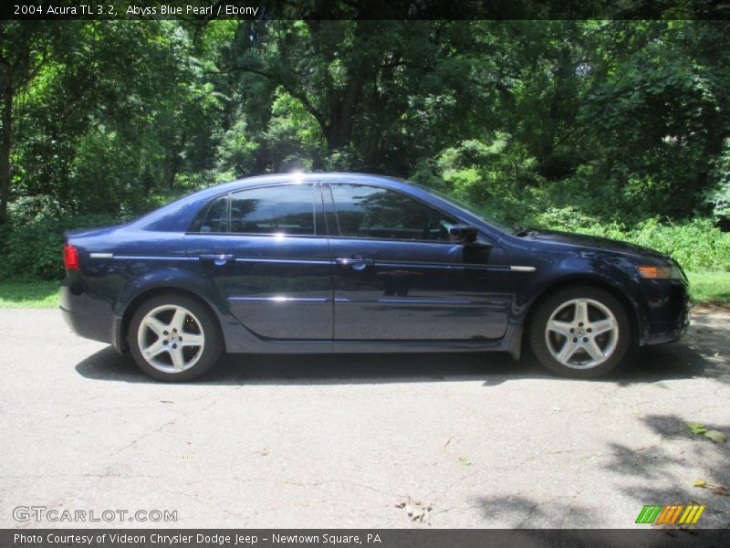 Abyss Blue Pearl / Ebony 2004 Acura TL 3.2