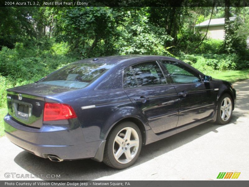 Abyss Blue Pearl / Ebony 2004 Acura TL 3.2