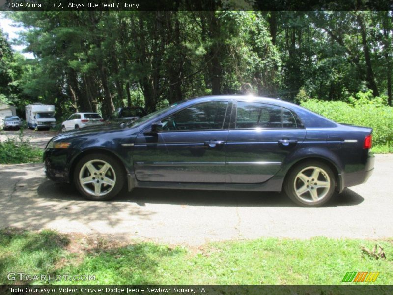 Abyss Blue Pearl / Ebony 2004 Acura TL 3.2