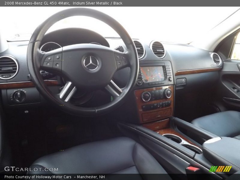 Iridium Silver Metallic / Black 2008 Mercedes-Benz GL 450 4Matic