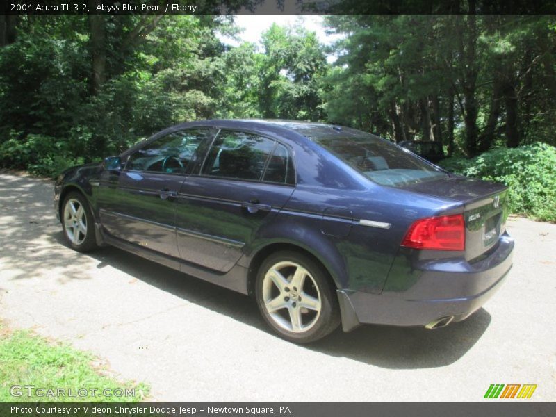 Abyss Blue Pearl / Ebony 2004 Acura TL 3.2