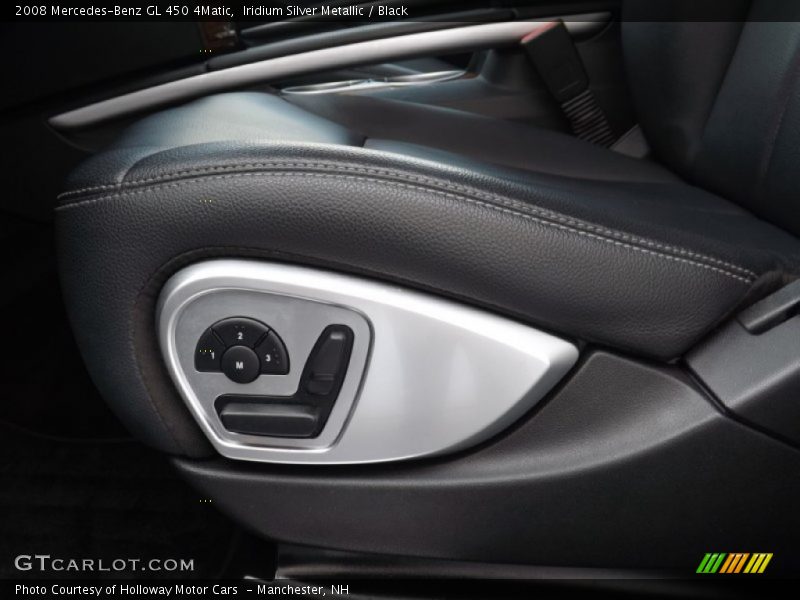 Iridium Silver Metallic / Black 2008 Mercedes-Benz GL 450 4Matic