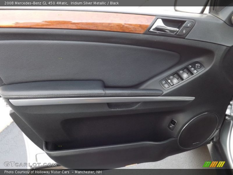 Iridium Silver Metallic / Black 2008 Mercedes-Benz GL 450 4Matic