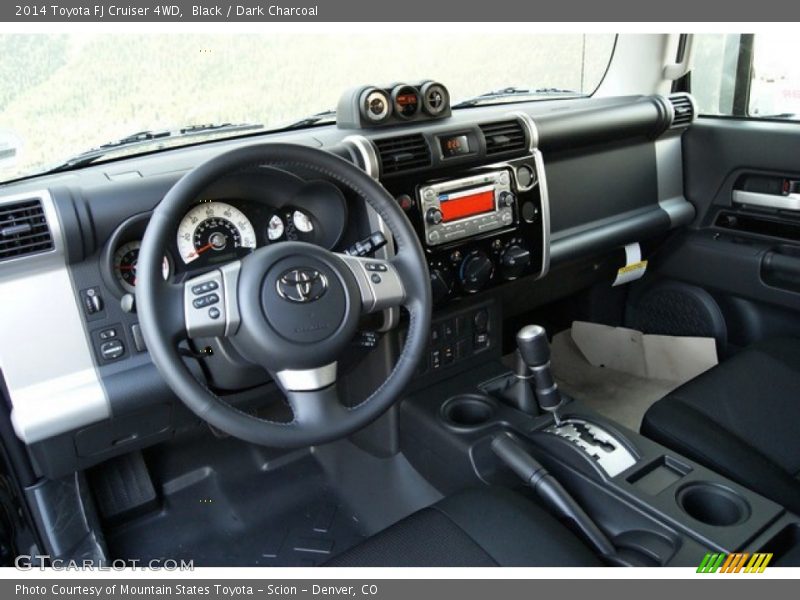 Black / Dark Charcoal 2014 Toyota FJ Cruiser 4WD