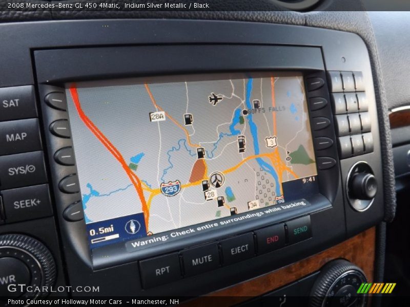 Iridium Silver Metallic / Black 2008 Mercedes-Benz GL 450 4Matic