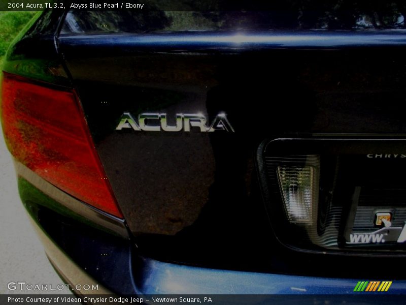 Abyss Blue Pearl / Ebony 2004 Acura TL 3.2
