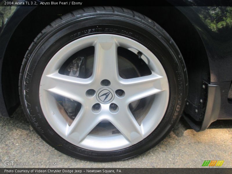 Abyss Blue Pearl / Ebony 2004 Acura TL 3.2