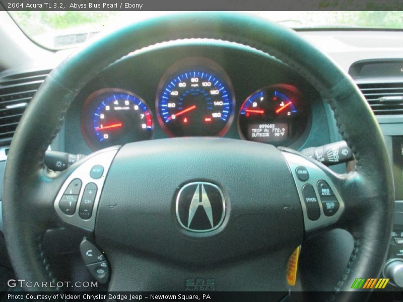 Abyss Blue Pearl / Ebony 2004 Acura TL 3.2