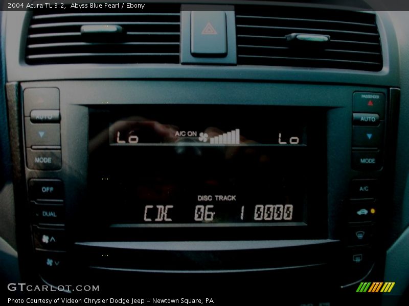 Abyss Blue Pearl / Ebony 2004 Acura TL 3.2