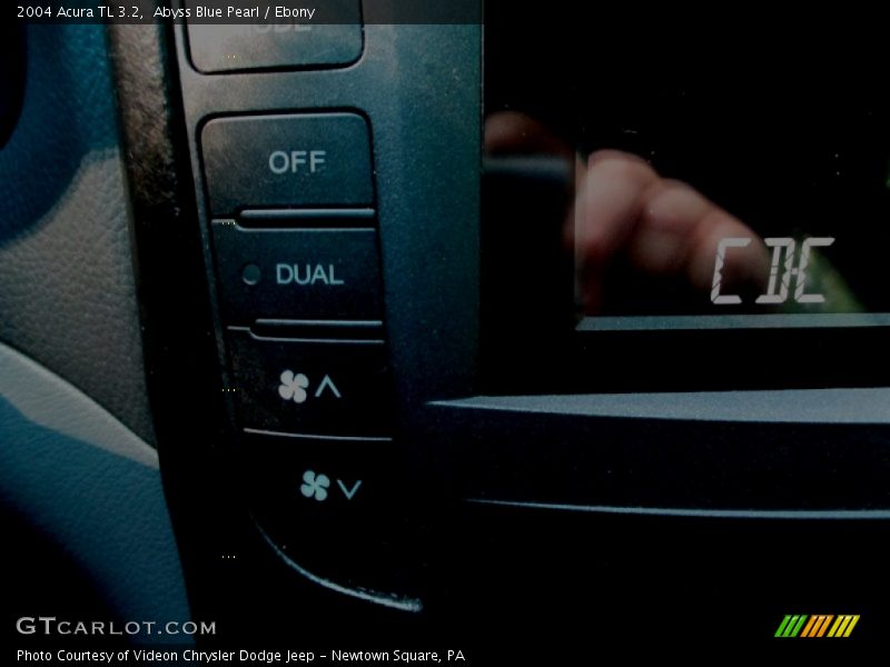 Abyss Blue Pearl / Ebony 2004 Acura TL 3.2