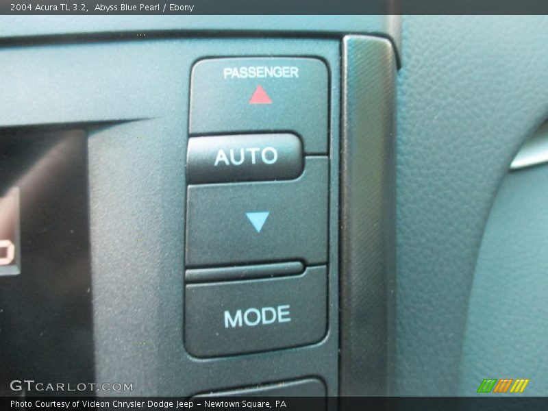 Abyss Blue Pearl / Ebony 2004 Acura TL 3.2