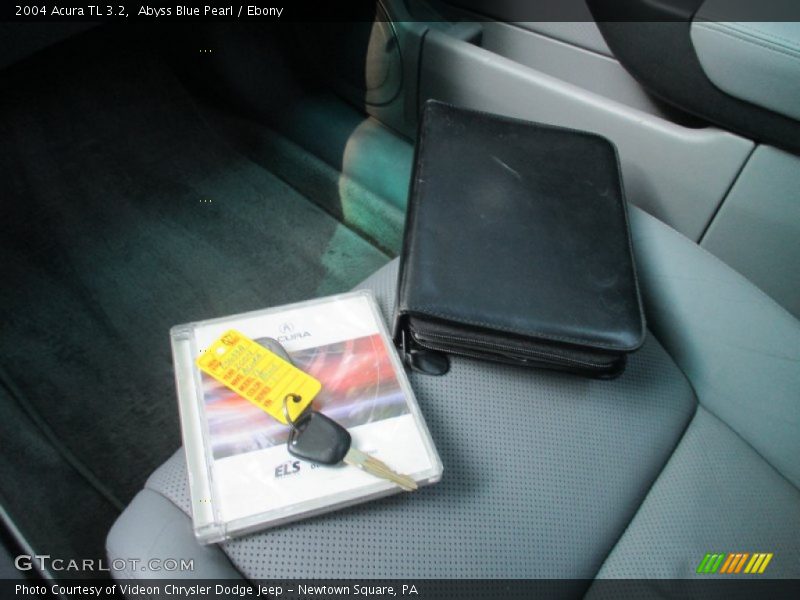 Abyss Blue Pearl / Ebony 2004 Acura TL 3.2