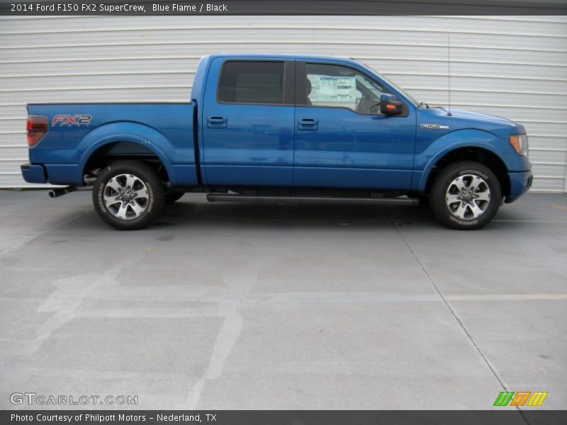 Blue Flame / Black 2014 Ford F150 FX2 SuperCrew