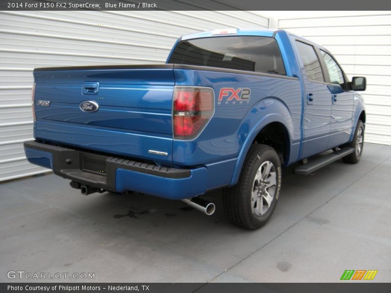 Blue Flame / Black 2014 Ford F150 FX2 SuperCrew