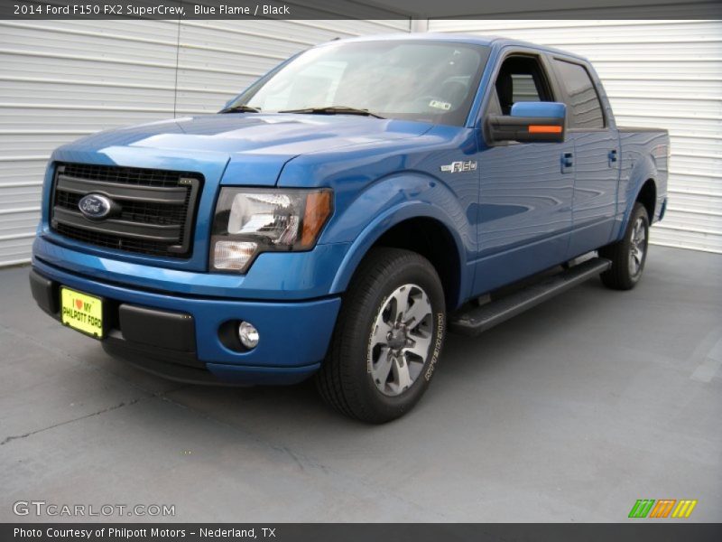 Blue Flame / Black 2014 Ford F150 FX2 SuperCrew