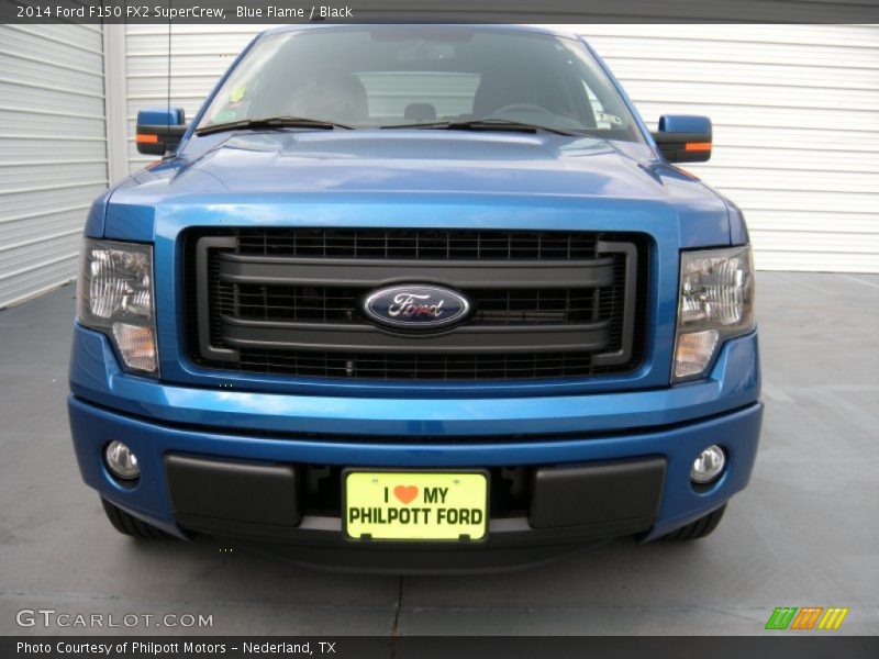 Blue Flame / Black 2014 Ford F150 FX2 SuperCrew