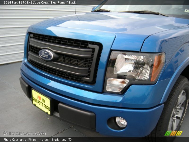Blue Flame / Black 2014 Ford F150 FX2 SuperCrew