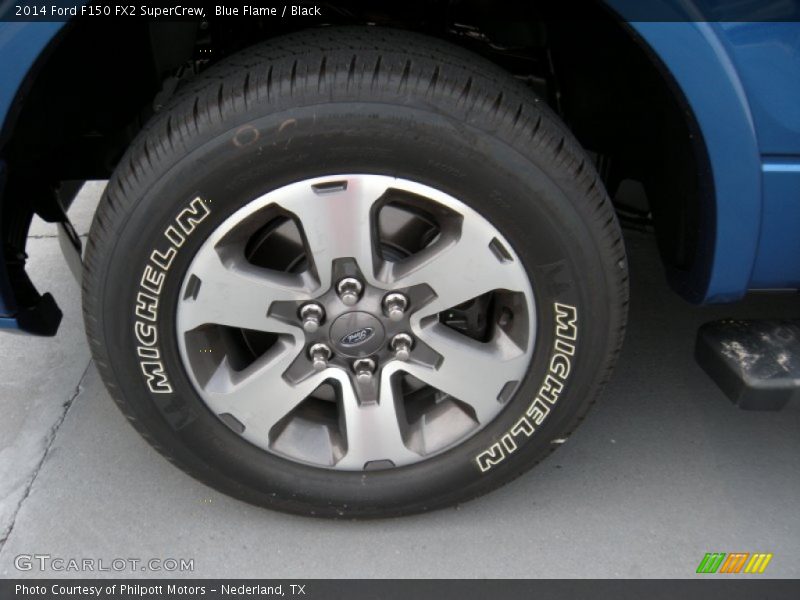 Blue Flame / Black 2014 Ford F150 FX2 SuperCrew