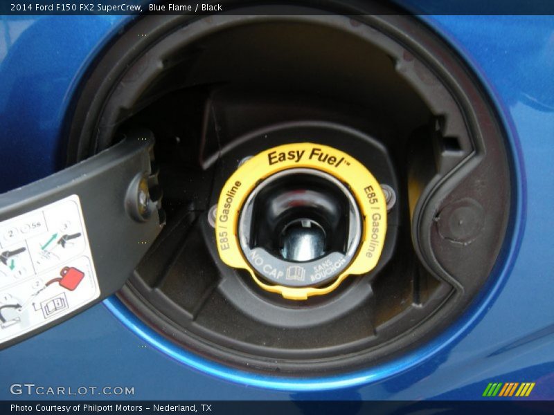 Blue Flame / Black 2014 Ford F150 FX2 SuperCrew