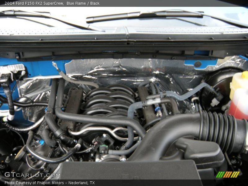Blue Flame / Black 2014 Ford F150 FX2 SuperCrew