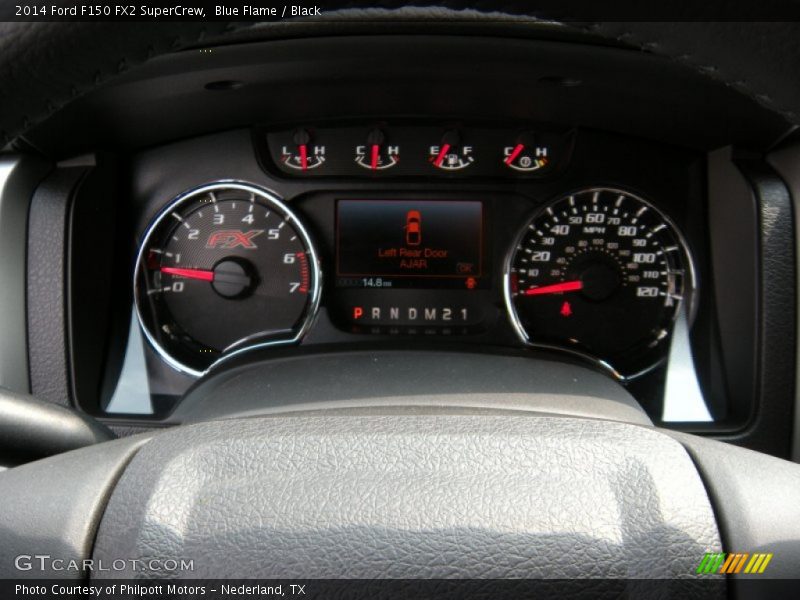 Blue Flame / Black 2014 Ford F150 FX2 SuperCrew