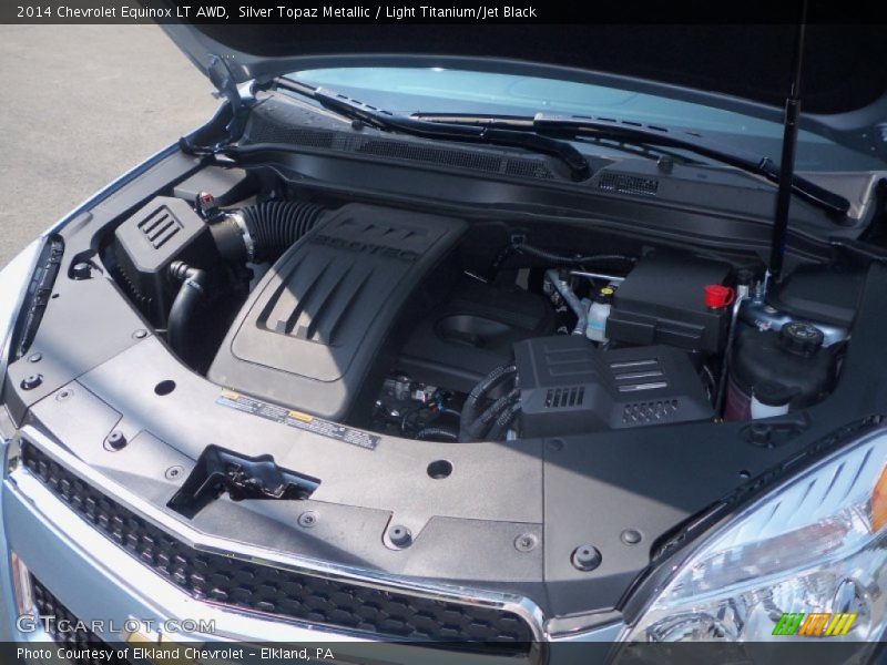 Silver Topaz Metallic / Light Titanium/Jet Black 2014 Chevrolet Equinox LT AWD