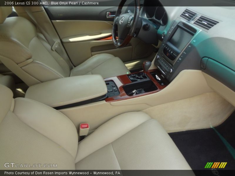Blue Onyx Pearl / Cashmere 2006 Lexus GS 300 AWD