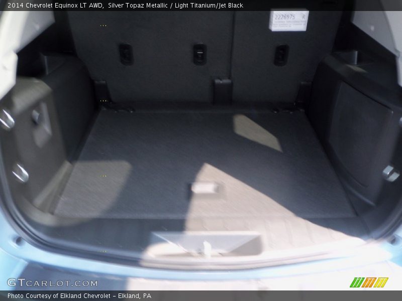 Silver Topaz Metallic / Light Titanium/Jet Black 2014 Chevrolet Equinox LT AWD