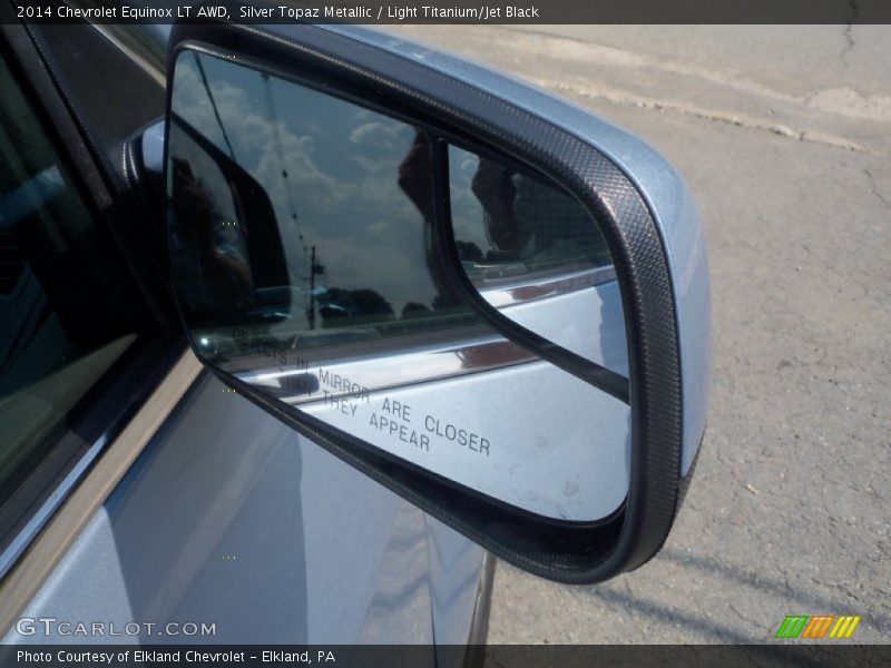 Silver Topaz Metallic / Light Titanium/Jet Black 2014 Chevrolet Equinox LT AWD