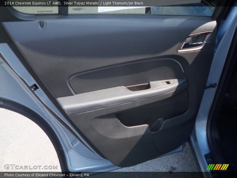Silver Topaz Metallic / Light Titanium/Jet Black 2014 Chevrolet Equinox LT AWD