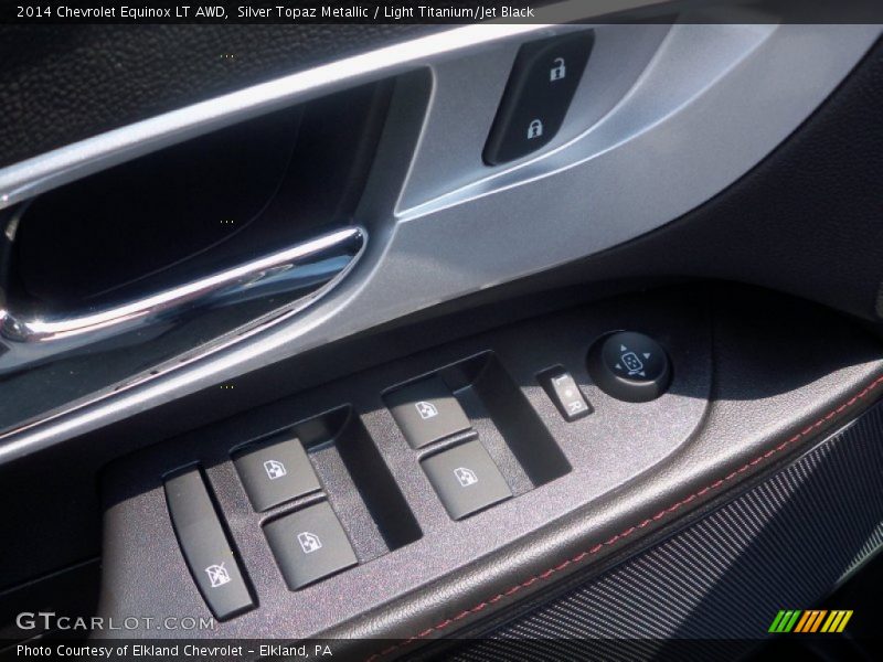 Silver Topaz Metallic / Light Titanium/Jet Black 2014 Chevrolet Equinox LT AWD