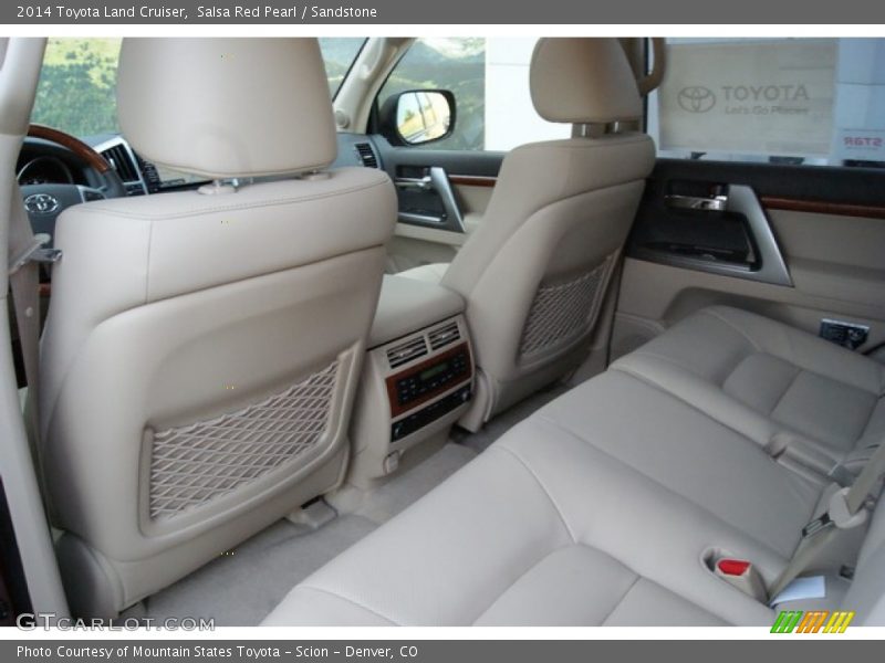 Salsa Red Pearl / Sandstone 2014 Toyota Land Cruiser