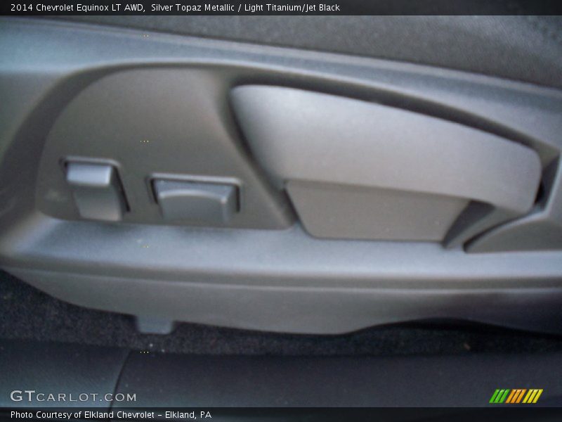 Silver Topaz Metallic / Light Titanium/Jet Black 2014 Chevrolet Equinox LT AWD