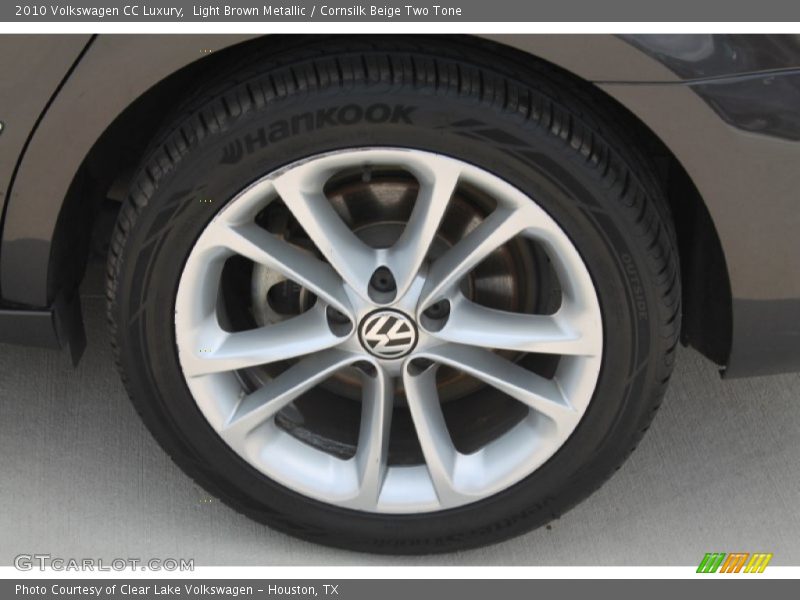 Light Brown Metallic / Cornsilk Beige Two Tone 2010 Volkswagen CC Luxury