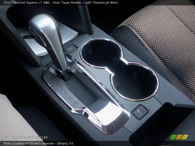 Silver Topaz Metallic / Light Titanium/Jet Black 2014 Chevrolet Equinox LT AWD