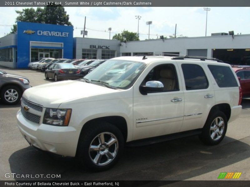 Summit White / Light Cashmere/Dark Cashmere 2011 Chevrolet Tahoe LTZ 4x4