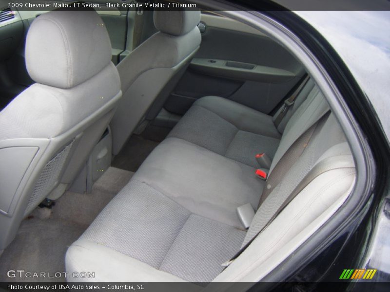 Black Granite Metallic / Titanium 2009 Chevrolet Malibu LT Sedan