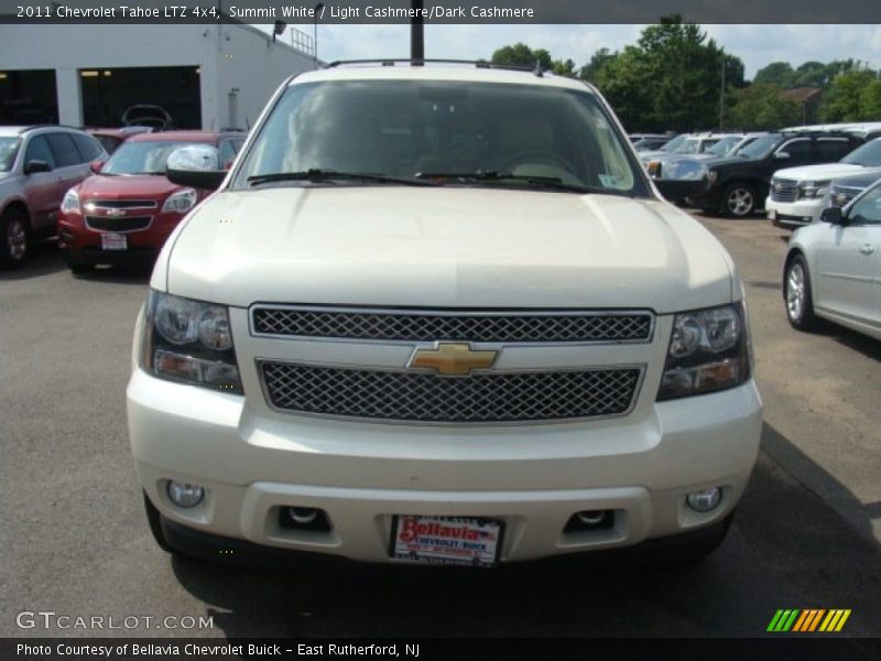 Summit White / Light Cashmere/Dark Cashmere 2011 Chevrolet Tahoe LTZ 4x4