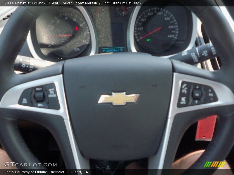 Silver Topaz Metallic / Light Titanium/Jet Black 2014 Chevrolet Equinox LT AWD