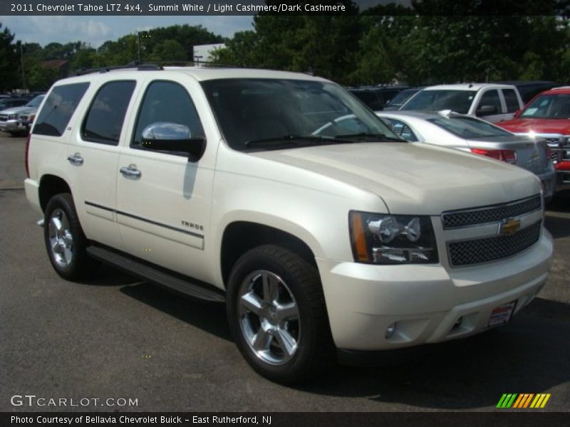 Summit White / Light Cashmere/Dark Cashmere 2011 Chevrolet Tahoe LTZ 4x4
