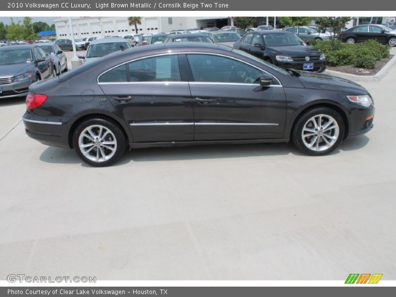 Light Brown Metallic / Cornsilk Beige Two Tone 2010 Volkswagen CC Luxury