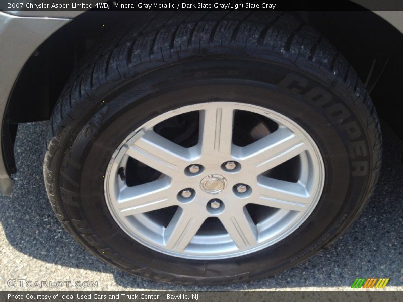 Mineral Gray Metallic / Dark Slate Gray/Light Slate Gray 2007 Chrysler Aspen Limited 4WD