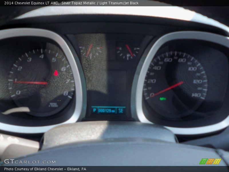 Silver Topaz Metallic / Light Titanium/Jet Black 2014 Chevrolet Equinox LT AWD