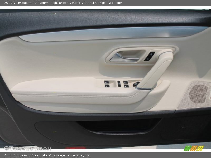 Light Brown Metallic / Cornsilk Beige Two Tone 2010 Volkswagen CC Luxury