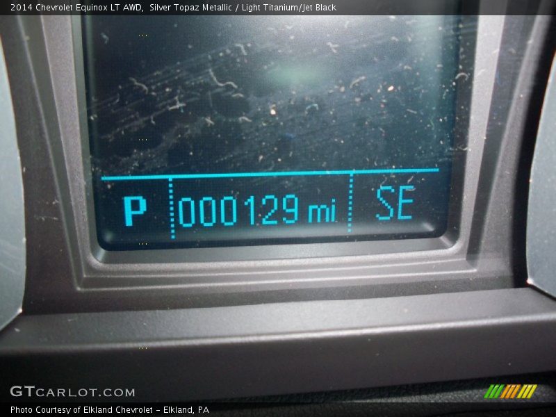 Silver Topaz Metallic / Light Titanium/Jet Black 2014 Chevrolet Equinox LT AWD