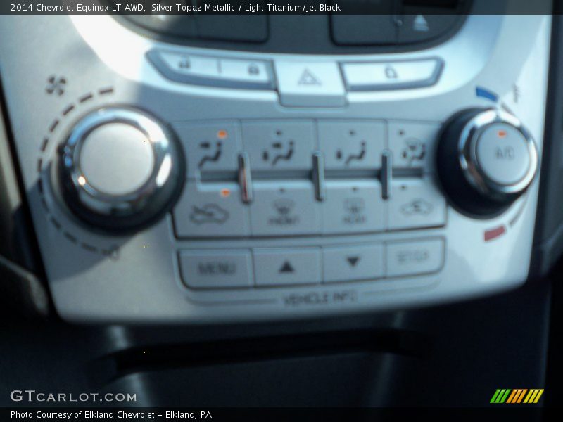 Silver Topaz Metallic / Light Titanium/Jet Black 2014 Chevrolet Equinox LT AWD
