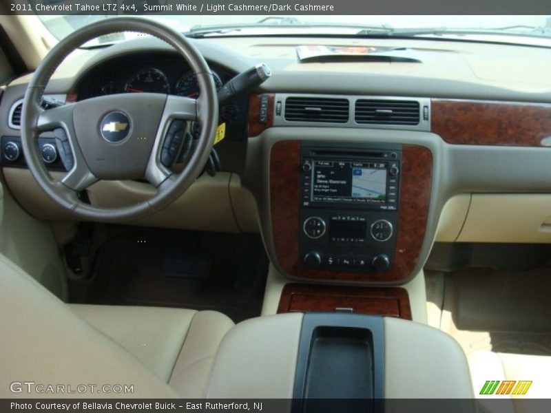 Summit White / Light Cashmere/Dark Cashmere 2011 Chevrolet Tahoe LTZ 4x4