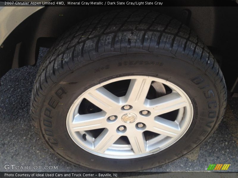 Mineral Gray Metallic / Dark Slate Gray/Light Slate Gray 2007 Chrysler Aspen Limited 4WD